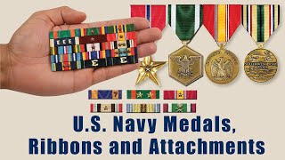 U.S. Navy Decorations, Unit Awards, Medals, Ribbon Awards, Marksmanship, Attachments & Devices Today