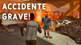 ¡INCENDIO GRAVE Y DERRUMBE DE UN PUENTE! 2# 🚑 | Ambulance Life: A Paramedic Simulator