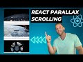 How To Make a Parallax Scrolling Website In React