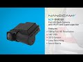 Nanocam+ NCP-DVR100 | Full HD Dash Camera with Wi-Fi and Supercapacitor