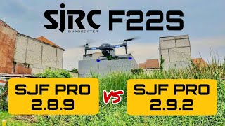 SJRC MAKIN MIRIP DJI | Test SJRC F22S Menggunakan Aplikasi Terbaru SJF PRO 2.8.9 VS 2.9.2