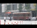 【現役レトロ路面電車】中国 大連駅前 を走る 吊掛駆動 路面電車