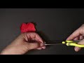 how to diy a poppy flower craft 做手工 罂粟花 sara画室 sara art studio remembrance poppies