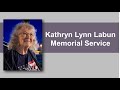 Kathy Labun Service - 10/11/24