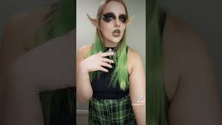 goth elf Christmas