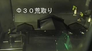 金型設計製作　低圧鋳造　Φ３０荒取り　高速加工機　日立ツール