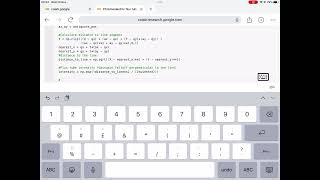 Chromoelectric flux tube between quark and anti-quark in a meson state simulation in Python