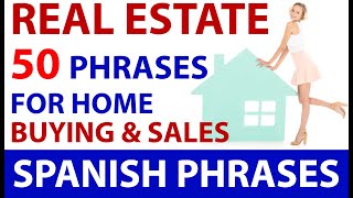 📢 50 Essential Spanish Phrases for Real Estate | Learn Office & Legal Terms Easily! 🇪🇸🏡