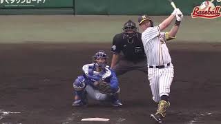 4月25日【阪神】サンズ ホームラン 7号 (7回裏2ラン) vs DENA - プロ野球 NPB 2021