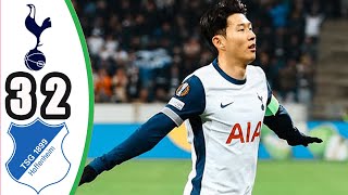 Hoffenheim vs Tottenham 2-3 || Highlights \u0026 All Goals || UEFA Europa League 2024-25