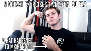3 Worst Exercises I've Seen In The Gym So Far | Mini Update