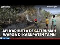 Api Karhutla Dekati Rumah Warga di Rantau Kiwa Kabupaten Tapin Kalsel, BPBD Tapin Lakukan Pemadaman