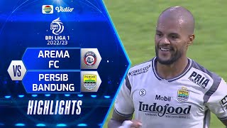 Highlights - Arema FC VS Persib Bandung | BRI Liga 1 2022/2023