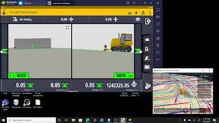 Trimble Earthworks - Vertical Guidance and Design Line Preview