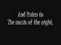 The Phantom of the Opera -  The Music of the Night