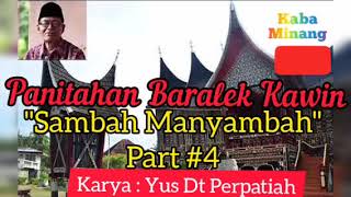 Adat Minangkabau - Panitahan Baralek Kawin - Sambah Manyambah Part #4.