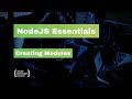 NodeJS Essentials 19: Creating Modules