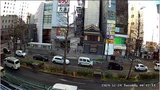 宮城県仙台市青葉区ライブカメラ。Miyagi　Sendai Live camera. World cam.