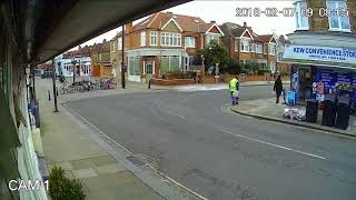 Block of Ice Falls From Sky in West London