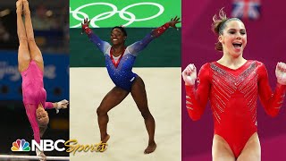The highest scores in Olympic gymnastics history: Biles, Maroney, Liukin, and more! | NBC Sports