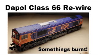 Dapol Class 66 GBRF Fix - Burnt Smell?