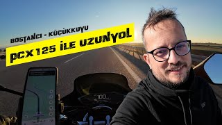 Honda PCX125 ile 430Km Yol Yaptım - Motosikletle Survivor #hondapcx125 #uzunyol #delimine #survivor