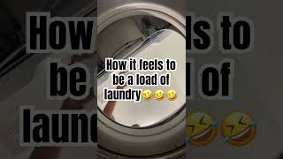 How it feels to be a load of laundry 🤣🤣🤣 #asmr #laundry #asmrsounds