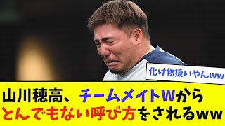 【悲報】山川穂高、チームメイトWからとんでもない呼び方をされるwwwwww【なんJ反応】