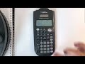 Using the TI-36X Pro to find mean, standard deviation, and 5-number summary