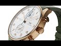 IWC Explained: The Portugieser Chronograph Watch