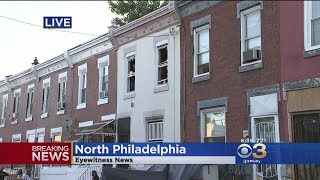 Man, Woman Found Dead Inside Burning Row Home In North Philadelphia