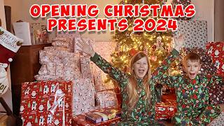 Christmas Morning Opening Presents 2024  *AMAZING reactions*