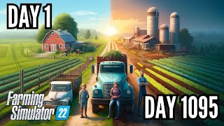 I Spent 3 Years Building A Family Farm With $0 And A Truck | Family Rp Movie