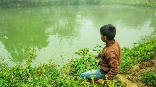 Fishing Video 🐠🎣 || I would not have believed if I had not seen so many fish in the village Pond 😱✅