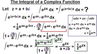 Calculus 2: Complex Numbers \u0026 Functions (28 of 28) The Integral Complex Function