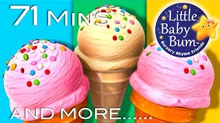 Ice Cream Song + More | Nursery Rhymes for Babies by LittleBabyBum