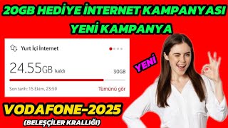 ✅VODAFONE BEDAVA 20GB İNTERNET KAZANMAK!! VODAFONE BEDAVA İNTERNET KAZΑΝΜΑΚ!!! (2025-2025)✅