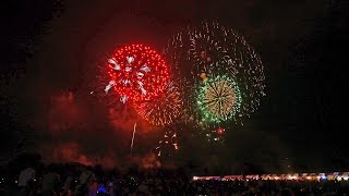 ◆2017 ひがしまつやま花火大会「プレミアム スターマイン ♪ 音楽コラボ」【４Ｋ撮影】