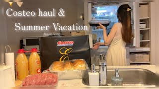 Costco Haul \u0026 Summer vacation vlog | Living in Japan