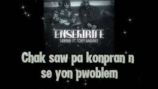 SAKREMAN - ENSEKIRITE ft. @tobyanbake ( Official Lyric video )