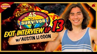 Survivor 45 | Austin Li Coon - Survivor 45 Finale Exit Interview