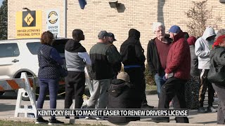 Kentucky lawmaker pushes bill aimed at cutting down long waits at state driver licensing offices