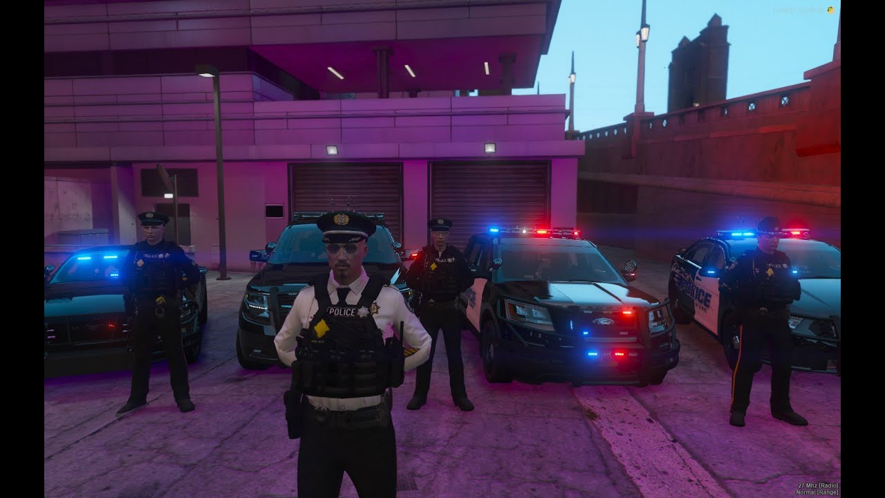 Police Patrol Live Fivem Gta V Rp Youtube