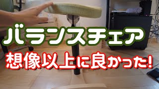 バランスチェア使ってみたら想像以上に良かった