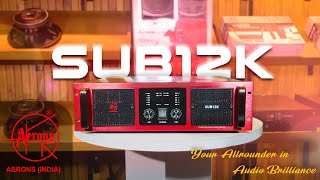 AERONS Ultimate Subwoofer Amplifier || SUB 12K