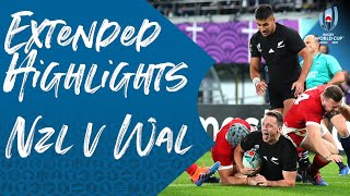 Extended Highlights: New Zealand 40-17 Wales - Rugby World Cup 2019