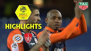 Montpellier Hérault SC - Stade Brestois 29 ( 4-0 ) - Highlights - (MHSC - BREST) / 2019-20