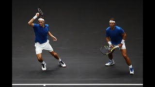 Federer/Nadal vs Sock/Querrey - Laver Cup Highlights HD