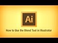 How to Use the Blend Tool in Illustrator