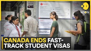 Canada Ends Fast-track Visas For Foreign Students Amid India Diplomatic Dispute | World News | WION